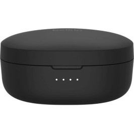 Belkin Soundform Bolt Earbud Bluetooth Handsfree Ακουστικά με Αντοχή στον Ιδρώτα και Θήκη Φόρτισης Μαύρα