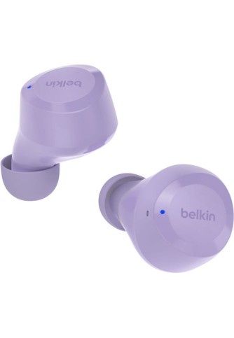 Belkin Soundform Bolt Earbud Bluetooth Handsfree Ακουστικά με Αντοχή στον Ιδρώτα και Θήκη Φόρτισης Lavender