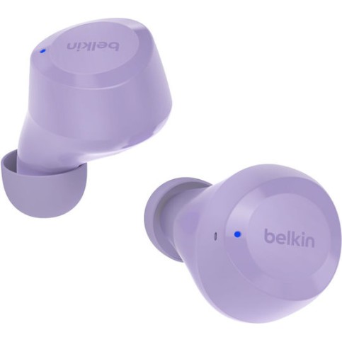 Belkin Soundform Bolt Earbud Bluetooth Handsfree Ακουστικά με Αντοχή στον Ιδρώτα και Θήκη Φόρτισης Lavender