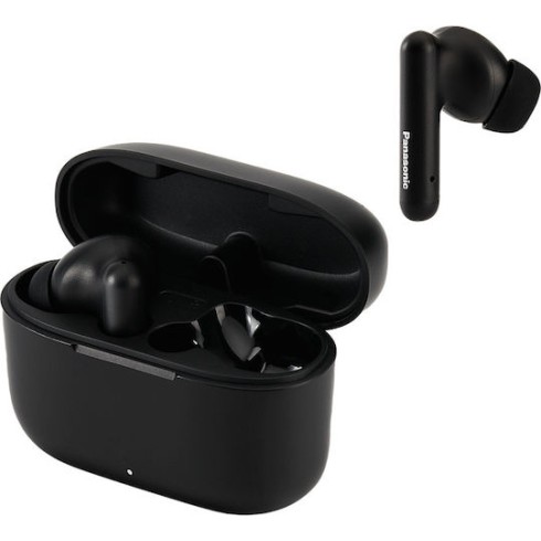 Panasonic B110W In-ear Bluetooth Handsfree Ακουστικά με Αντοχή στον Ιδρώτα και Θήκη Φόρτισης Μαύρα