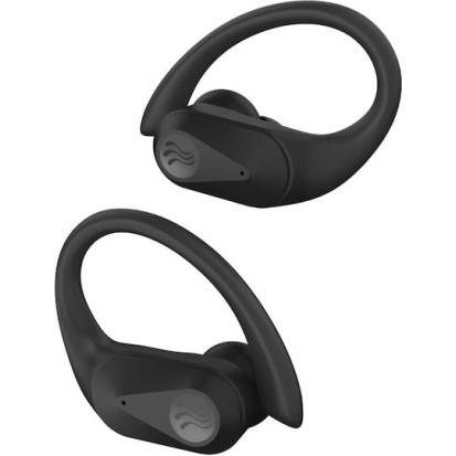 Boompods Sportpods Ocean In-ear Bluetooth Handsfree Ακουστικά με Θήκη Φόρτισης Μαύρα