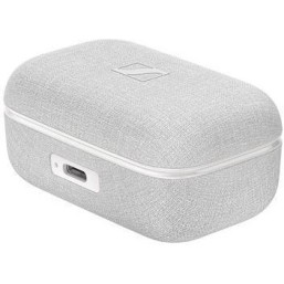 Sennheiser Momentum True Wireless 4 In-ear Bluetooth Handsfree Ακουστικά με Θήκη Φόρτισης White Silver