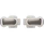 Bose Ultra Open Earbuds Bluetooth Handsfree Ακουστικά με Αντοχή στον Ιδρώτα και Θήκη Φόρτισης White Smoke