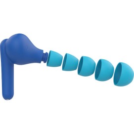 Belkin SoundForm Nano 2 In-ear Bluetooth Handsfree Ακουστικά με Αντοχή στον Ιδρώτα και Θήκη Φόρτισης Μπλε