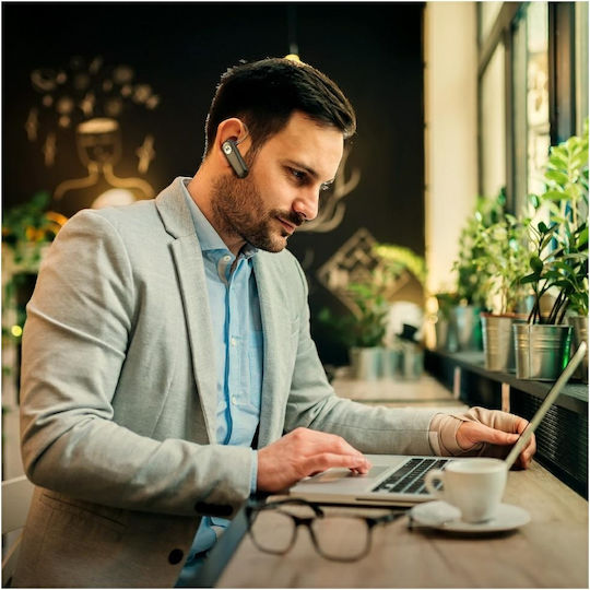 Motorola HK126 In-ear Bluetooth Handsfree Ακουστικό Μαύρο