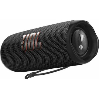 JBL Flip 6 Αδιάβροχο Ηχείο Bluetooth 30W με Διάρκεια Μπαταρίας έως 12 ώρες Μαύρο