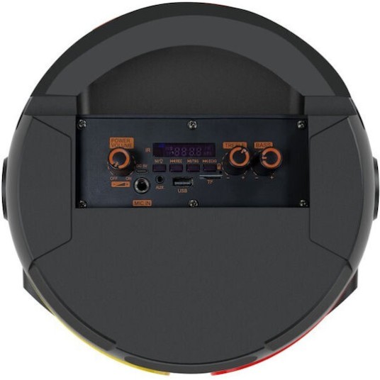Denver BPS-355 Ηχείο Bluetooth 160W με Διάρκεια Μπαταρίας έως 2 ώρες Μαύρο