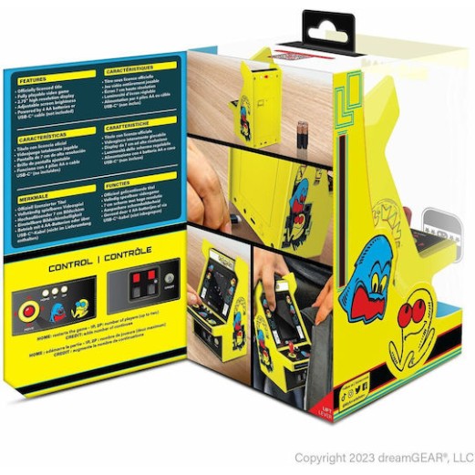 My Arcade Micro Player PRO - Pac-Man (EN-FR) Ηλεκτρονική Παιδική Ρετρό Κονσόλα