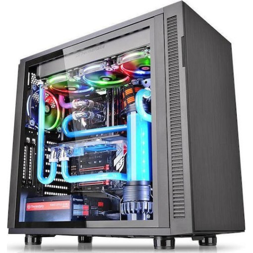 Thermaltake Suppressor F31 (Tempered Glass Edition) Gaming Midi Tower Κουτί Υπολογιστή με Πλαϊνό Παράθυρο Γκρι