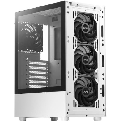 Adata XPG Valor Mesh Gaming Midi Tower Κουτί Υπολογιστή με Πλαϊνό Παράθυρο Λευκό