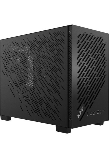 Adata Valor Air Nano Gaming Mini Tower Κουτί Υπολογιστή με ARGB Φωτισμό Μαύρο