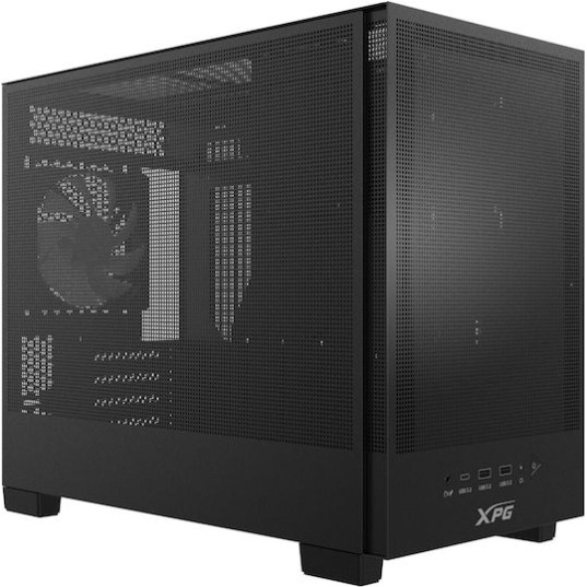 Adata Valor Mesh Nano Gaming Mini Tower Κουτί Υπολογιστή Μαύρο