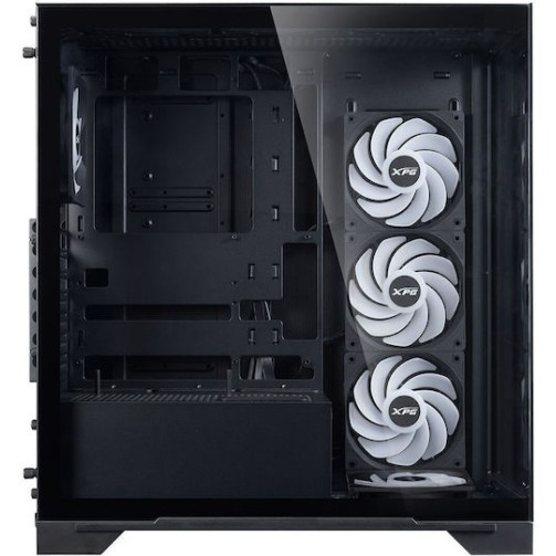 Adata Invader X Midi Tower Κουτί Υπολογιστή με Πλαϊνό Παράθυρο Μαύρο