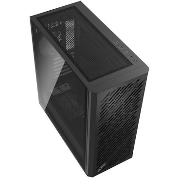 Adata XPG VALOR AIR PRO Midi Tower Κουτί Υπολογιστή με Πλαϊνό Παράθυρο και ARGB Φωτισμό Μαύρο