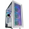 LC-Power Gaming Wanderer X Midi Tower Κουτί Υπολογιστή με Πλαϊνό Παράθυρο και RGB Φωτισμό Λευκό