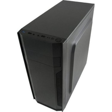LC-Power 7036B Midi Tower Κουτί Υπολογιστή Μαύρο