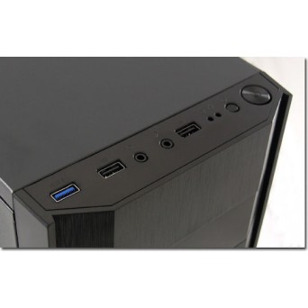 LC-Power 7036B Midi Tower Κουτί Υπολογιστή Μαύρο