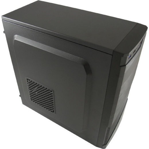 LC-Power 7037B Midi Tower Κουτί Υπολογιστή Μαύρο