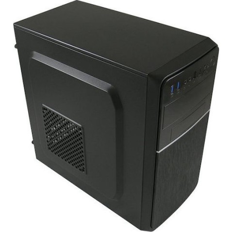 LC-Power 2015MB Micro Tower Κουτί Υπολογιστή Μαύρο