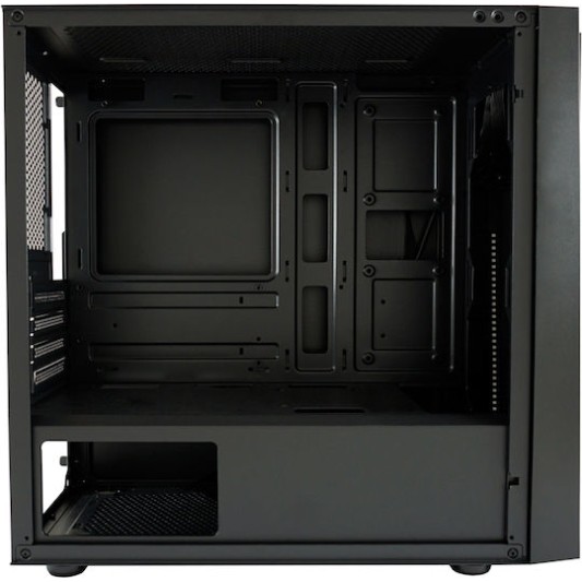 LC-Power 2016MB Midi Tower Κουτί Υπολογιστή Μαύρο