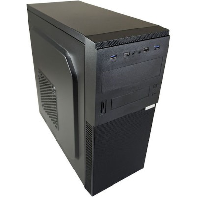 LC-Power 7041B Midi Tower Κουτί Υπολογιστή Μαύρο