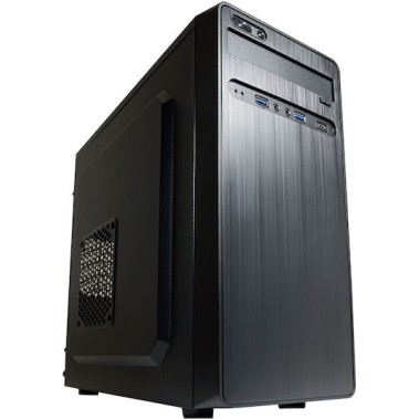 LC-Power 2017MB Micro Tower Κουτί Υπολογιστή Μαύρο