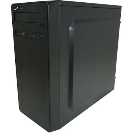 LC-Power 2017MB Micro Tower Κουτί Υπολογιστή Μαύρο