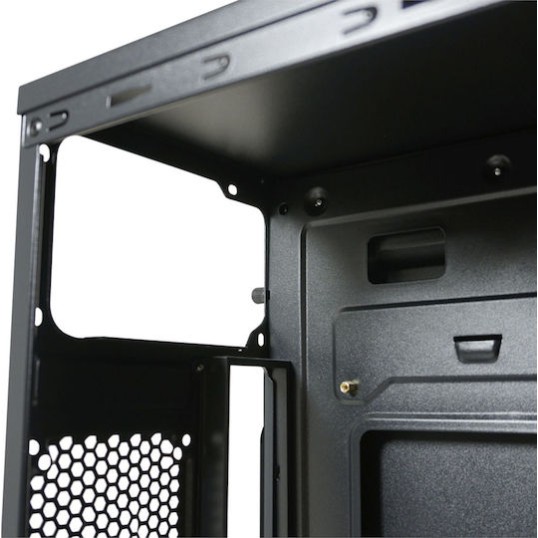 LC-Power 2017MB Micro Tower Κουτί Υπολογιστή Μαύρο