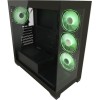 LC-Power Seamless_Pale_X Midi Tower Κουτί Υπολογιστή με Πλαϊνό Παράθυρο και RGB Φωτισμό Μαύρο