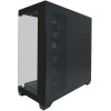 LC-Power Seamless_Pale_X Midi Tower Κουτί Υπολογιστή με Πλαϊνό Παράθυρο και RGB Φωτισμό Μαύρο