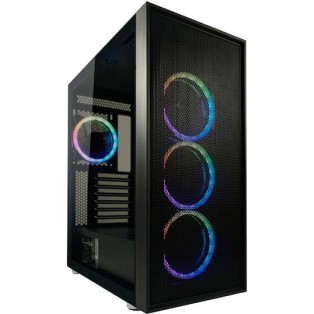 LC-Power Gaming Wanderer X Midi Tower Κουτί Υπολογιστή με Πλαϊνό Παράθυρο και RGB Φωτισμό Μαύρο