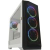 LC-Power 805BW Holo-1_X Gaming Midi Tower Κουτί Υπολογιστή με Πλαϊνό Παράθυρο Λευκό