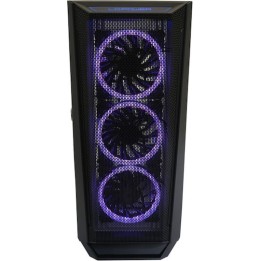 LC-Power 805BW Holo-1_X Gaming Midi Tower Κουτί Υπολογιστή με Πλαϊνό Παράθυρο Λευκό