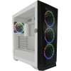 LC-Power 805BW Holo-1_X Gaming Midi Tower Κουτί Υπολογιστή με Πλαϊνό Παράθυρο Λευκό