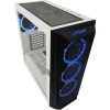 LC-Power 805BW Holo-1_X Gaming Midi Tower Κουτί Υπολογιστή με Πλαϊνό Παράθυρο Λευκό