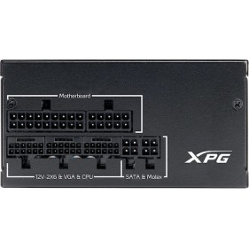 Adata PYMCORE SFX 850G 850W Μαύρο Τροφοδοτικό Υπολογιστή Full Modular 80 Plus Gold
