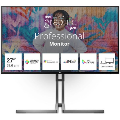 AOC U27U3CV IPS HDR Monitor 27