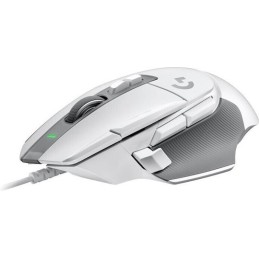 Logitech G502 X Gaming Ποντίκι 25600 DPI & G240 Mouse Pad Λευκό