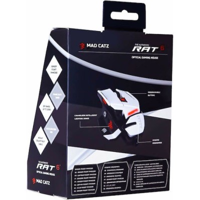 Mad Catz R.A.T. 6+ RGB Gaming Ποντίκι 12000 DPI Μαύρο