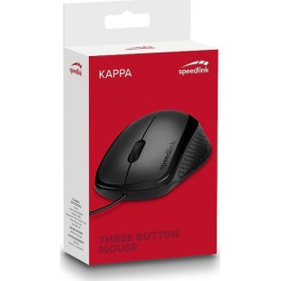 SpeedLink Kappa Ενσύρματο Ποντίκι Μαύρο