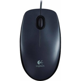 Logitech M90 Ενσύρματο Ποντίκι Μαύρο