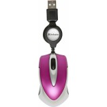 Verbatim Go Mini Ενσύρματο Mini Ποντίκι Hot Pink