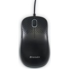 Verbatim Silent Optical Mouse Ενσύρματο Ποντίκι Μαύρο