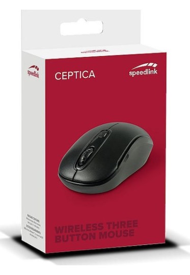 SpeedLink Ceptica Ασύρματο Ποντίκι Μαύρο
