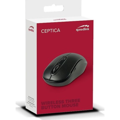 SpeedLink Ceptica Ασύρματο Ποντίκι Μαύρο