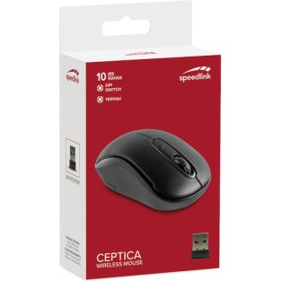 SpeedLink Ceptica Ασύρματο Ποντίκι Μαύρο