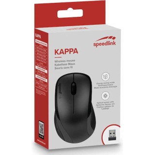 SpeedLink Kappa Ασύρματο Ποντίκι Μαύρο