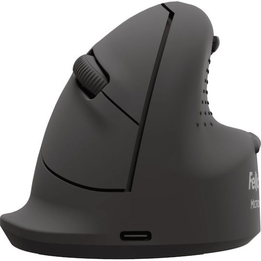 Fellowes Breyta Plus+ Ασύρματο Εργονομικό Bluetooth Vertical Ποντίκι Μαύρο