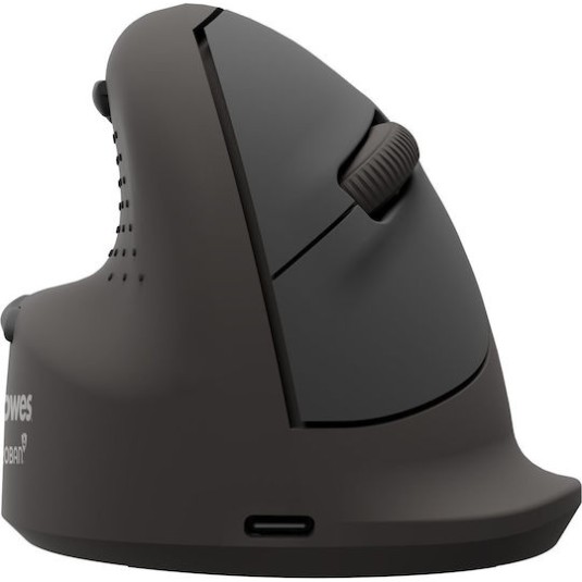 Fellowes Breyta Plus+ Ασύρματο Εργονομικό Bluetooth Vertical Ποντίκι για Αριστερόχειρες Μαύρο