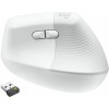 Logitech Lift for Business Ασύρματο Εργονομικό Bluetooth Vertical Ποντίκι Off-White